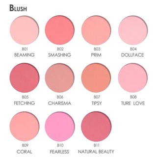 Phấn má hồng Focallure Color Mix FA25 2.8g chất phấn mềm mịn dễ tán