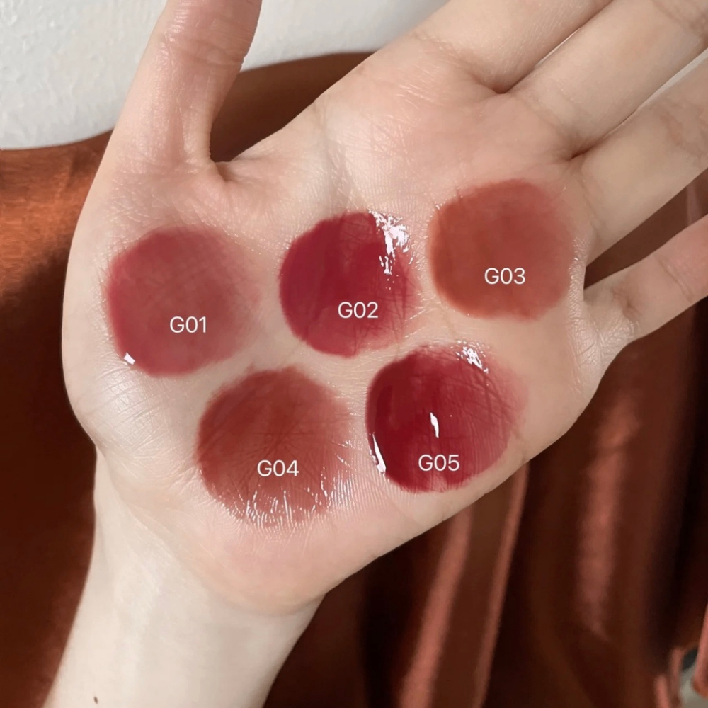 Son tint bóng Into You Syrup Lip Gel 2.4g căng bóng lên màu chuẩn