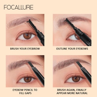 Chì kẻ mày Focallure Auto Brows Pen FA18 0.25g bền màu lâu trôi