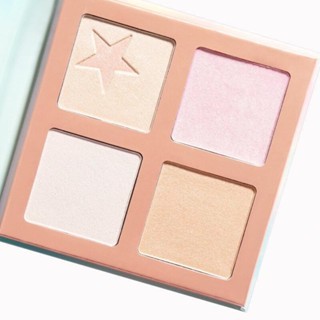 Phấn bắt sáng Focallure super star highlighter palette FA63 16g hiệu ứng bóng mờ giúp gương mặt thon gọn