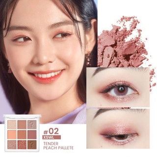 Bảng phấn mắt Focallure 9 ô Eyeshadow Palette FA167 9g trang điểm, tông màu thời thượng