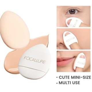 Bông mút cushion Focallure kích thước nhỏ gọn kết cấu bông phấn mềm mại