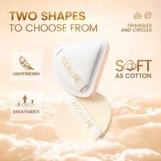 Bông mút cushion Focallure kích thước nhỏ gọn kết cấu bông phấn mềm mại