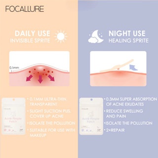 Miếng dán mụn Focallure Acne Pimple Patch FA186 2g bám dính chắn chắc chống thấm nước