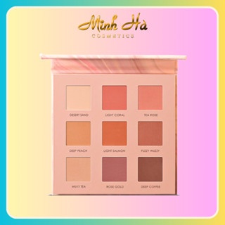 Bảng phấn mắt Focallure FA62 pan eyeshadow palette #02 11.25g 9 màu tạo chiều sâu cho mắt