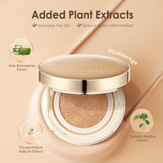 Phấn nước Focallure Poreless Matte Air Cushion Foundation 10g hiệu ứng lì, che khuyết điểm