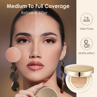 Phấn nước Focallure Poreless Matte Air Cushion Foundation 10g hiệu ứng lì, che khuyết điểm