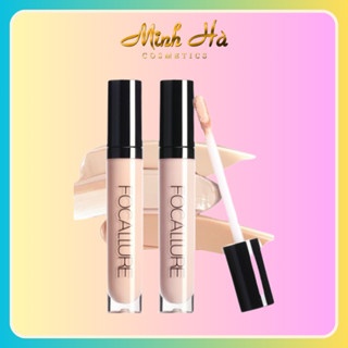 Kem che khuyết điểm dạng lỏng Focallure Liquid Concealer FA-52 6g giúp che phủ tốt mỏng nhẹ