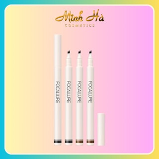Bút kẻ mày Focallure Fluffmax Tinted Brow Ink Pen FA 161 10g bền màu chống nước
