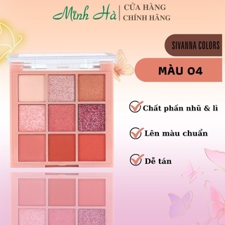 Phấn mắt Sivanna Colors Velvet Touch HF4030 9g là sự lựa chọn hoàn hảo cho đôi mắt