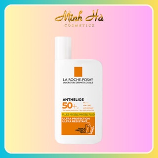 Sữa chống nắng La Roche-Posay Anthelios UVMune 400 Invisible Fluid SPF50+ 50ml vạch vàng cho da nhạy cảm
