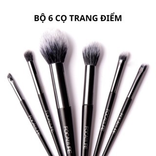 Bộ cọ trang điểm 6 cây Focallure FA70 giúp trang điểm chuyên nghiệp và chi tiết