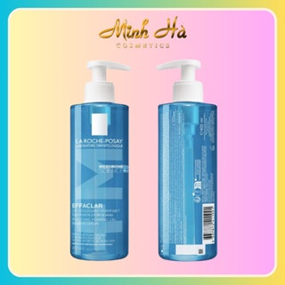 Gel rửa mặt La Roche Posay Effaclar Purifying Foaming Gel Cleanser 50/200ml/400ml cho da dầu nhạy cảm nhẹ nhàng làm sạch da