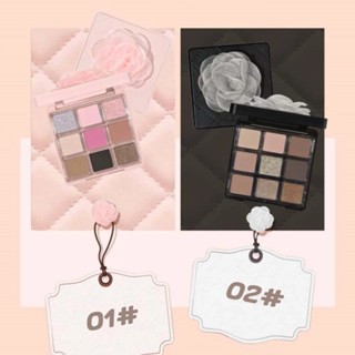 Bảng phấn mắt 9 ô Hold Live Small Fragrant Eyeshadow Palete #03 xinh xắn bền màu
