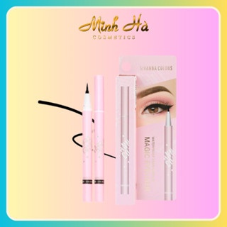 Kẻ mắt Sivanna Waterproof Long Lasting Magic Eyeliner HF5064 2g #01 bền màu chống nước
