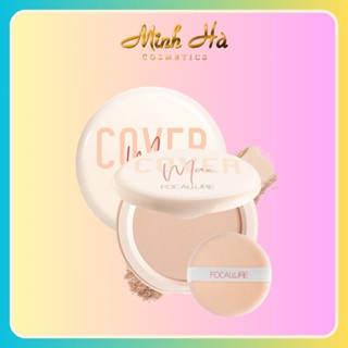 Phấn nền dạng nén Focallure FA155 #01 Light Beige 9g bổ sung vitamin C kiềm dầu