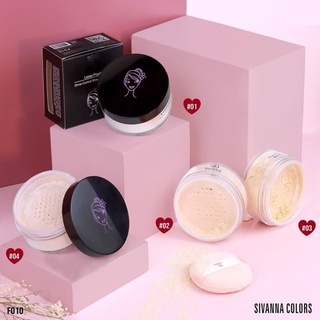 Phấn phủ Sivanna Loose Powder Oil Control F010 20g dạng bột kiềm dầu