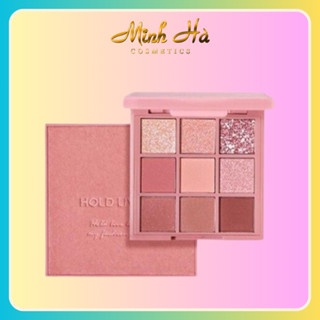 Bảng phấn mắt 9 ô HOLD LIVE Red Velvet 14g bám màu tốt, không vón cục