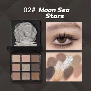 Bảng phấn mắt 9 ô Hold Live Small Fragrant Eyeshadow Palete #03 xinh xắn bền màu