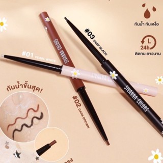 Gel kẻ mắt Sivanna Colors Fine Wateroof Eyeliner Gel HF772 1g chất gel mịn chống thấm nước
