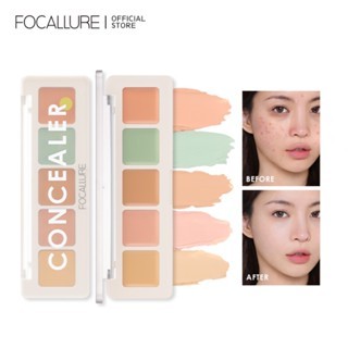 Kem che khuyết điểm Focallure FA172 5 màu 4.3g #01 giúp che khuyết điểm lâu trôi