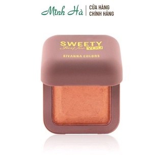 Phấn má hồng Sivanna Colors Sweety Just For You 5g lên màu chuẩn lâu trôi