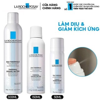 Xịt khoáng La Roche Posay Thermal Spring Water 50/300ml làm dịu da hỗ trợ giảm kích ứng