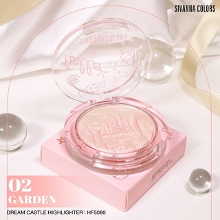 Phấn bắt sáng Sivanna Colors Dream Castle Highlighter HF5080 8g tạo điểm nhấn thu hút ánh nhìn