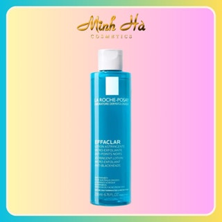 Nước hoa hồng La Roche Posay Effaclar Astringent Lotion 200ml giảm mụn dành cho da dầu