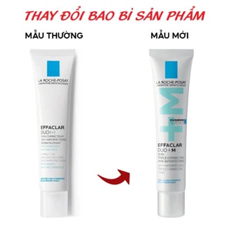 Kem giảm mụn La Roche-Posay Effaclar Duo+ 15/40ml giúp giảm vết thâm và mụn tái phát