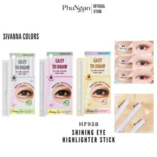 Kẻ mắt Sivanna Colors HF928 10g giúp bắt sáng, tạo nhũ mắt