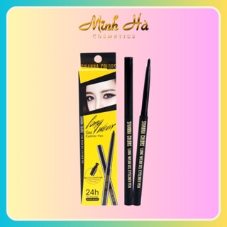 Kẻ mắt Sivanna Long Wear Gel Eyeliner Pen Black 0,5g giúp bạn sở hữu đôi mắt to tròn