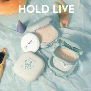 Phấn phủ dạng nén Hold live Soft Cute Cloud Sense Pressed Powder 10g mỏng nhẹ không bết dính