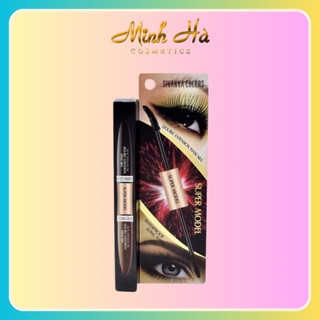 Mascara Sivanna Colors 2 đầu đen + nâu HF901 cho đôi mắt vẻ đẹp ấn tượng, quyến rũ