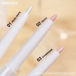 Kẻ mắt Sivanna Colors HF928 10g giúp bắt sáng, tạo nhũ mắt
