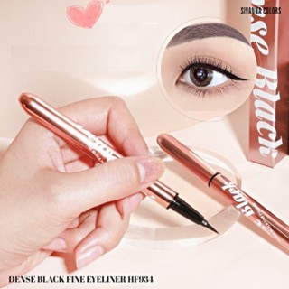 Kẻ mắt Sivanna chống trôi 24h Fine Smooth Nib HF934 1g #đen bền màu lâu trôi