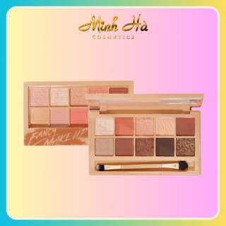 Bảng phấn mắt 10 ô Sivanna Colors Fancy Makeup Pro Eye Palette HF180 11g mịn lì dễ tán