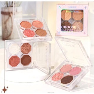 Phấn mắt Sivanna Colors Choose Happy Eye Shadow Palette HF170 8g chất phấn mịn bám lâu dễ tán