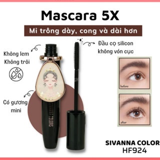 Mascara Sivanna Density Magic Mirror HF924 8g lâu trôi làm nổi bật cho đôi mắt