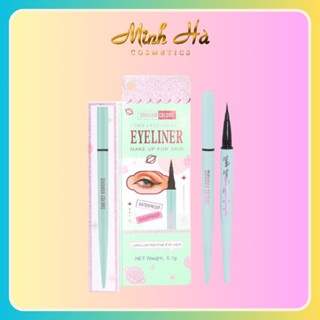 Kẻ mắt Sivanna Long Lasting Fine Eyeliner Make Up For Skin ES8016 0.1g khô nhanh bền màu