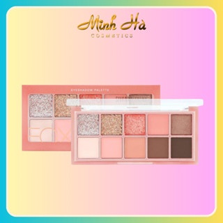 Phấn mắt Sivanna Colors Eyeshadow Palette Fox & Frog HF158 11g tông đào nhẹ nhàng