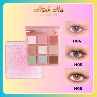 Bảng phấn mắt 9 ô Hold Live Powdery Ripple HL657 13.5g trang điểm và tạo điểm nhấn cho dôi mắt
