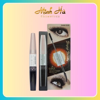 Mascara Sivanna Colors Two-Step Màu Đen HF891 4.5g không lem không trôi