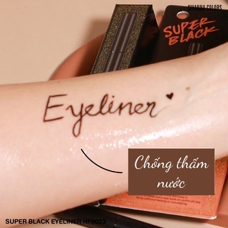 Kẻ mắt Sivanna Super Black Eyeliner HF9023 0.6g giúp đôi mắt trở nên to tròn, quyến rũ hơn