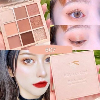 Bảng phấn mắt 9 ô HOLD LIVE Red Velvet 14g bám màu tốt, không vón cục