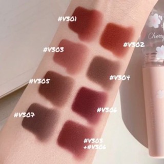 Son kem lì HOL DLIVE Flower Sakura Velvet Matte Lip Glaze 3g chất son lì không gây bết dính