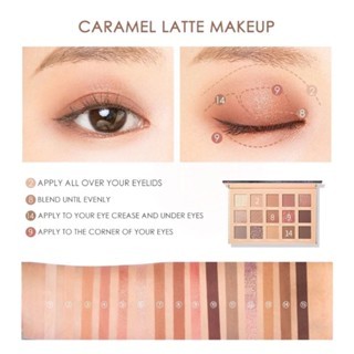 Phấn mắt Focallure FA100 Pan Eyeshadow Go Travel Palette 17.25g #08 chất phán mịn và bền màu