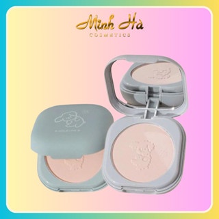 Phấn phủ dạng nén Hold live Soft Cute Cloud Sense Pressed Powder 10g mỏng nhẹ không bết dính