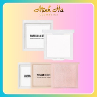 Phấn bắt sáng Sivanna Colors Shimmer Highlight Powder HF188 4g bắt sáng tự nhiên hạt phấn mịn