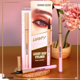 Kẻ mắt Sivanna Luxury Deep Es8008 0.6g cho đôi mắt to tròn, quyến rũ